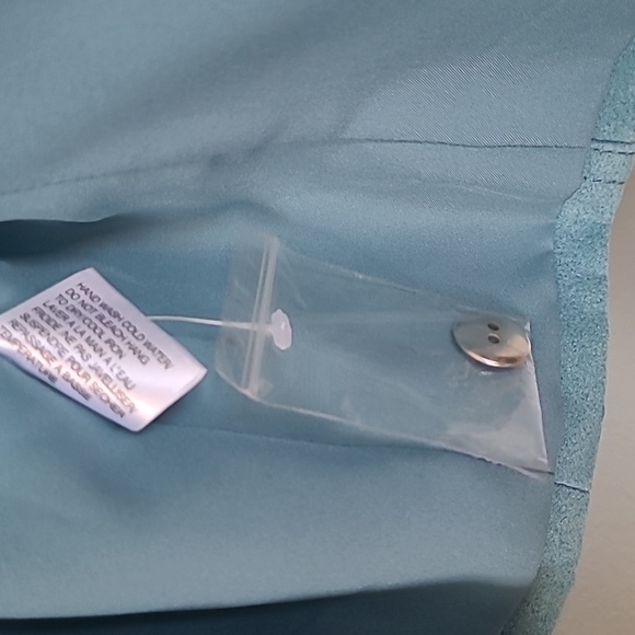 NWOT Conrad C Faux Seude Caribbean Blue Jacket - Picture 14 of 16